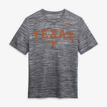 Men's Nike Anthracite Texas Longhorns Primetime Arch Logo Velocity Dri-FIT T-Shirt