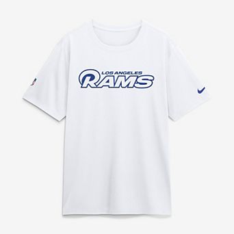 Men's Nike Los Angeles Rams Fearsome White Gridiron Grit Legend Dri-FIT T-Shirt