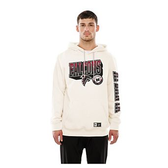 Men's New Era Cream Atlanta Falcons Dune Dust Hoodie