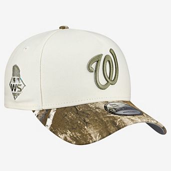 Men's New Era Khaki/Realtree Camo Washington Nationals 9FORTY A-Frame Adjustable Hat