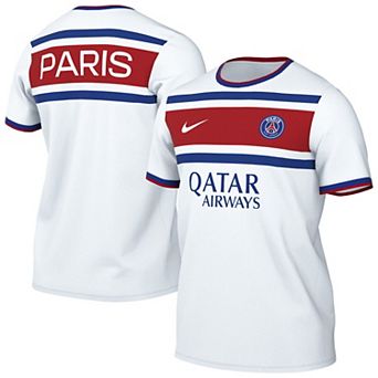 Men's Nike White Paris Saint-Germain 2026/27 Away Pre-Match Top