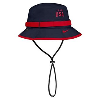 Men's Nike Navy Team USA Apex Boonie Dri-FIT Bucket Hat