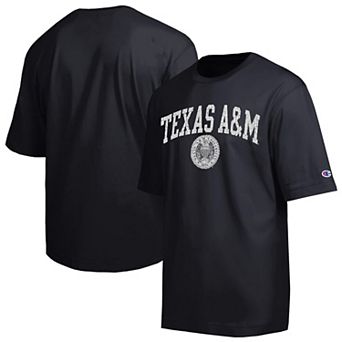 Men's Champion Black Texas A&M Aggies Scholar All-Star T-Shirt