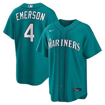 Men's Nike Colt Emerson Teal Seattle Mariners Alternate Replica Jersey