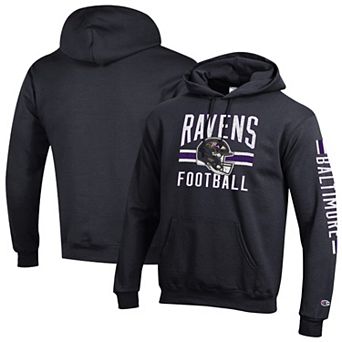 Men's Champion Black Baltimore Ravens Powerblend Hoodie