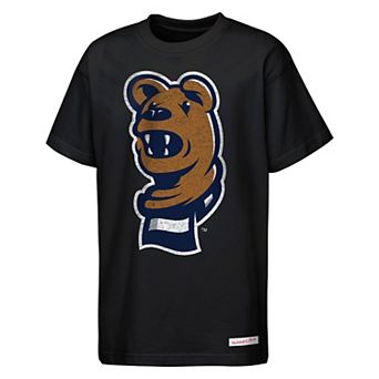 Youth Mitchell & Ness Black Penn State Nittany Lions Big Face Mascot T-Shirt