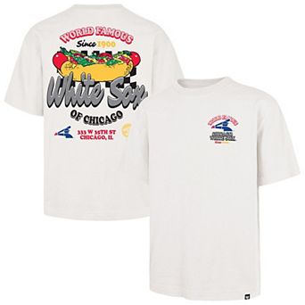 Men's '47 Cream Chicago White Sox Glizzy T-Shirt
