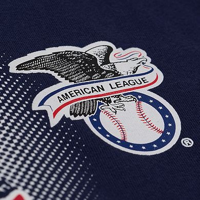 Women's Mitchell & Ness Navy Cleveland Guardians Street Graphics T-Shirt