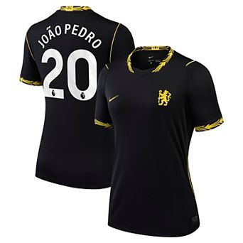 Women's Nike João Pedro Black Chelsea 2026/27 Away Stadium Replica Jersey