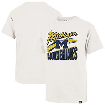 Youth '47 Cream Michigan Wolverines Dime Time Franklin T-Shirt