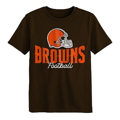 Toddler Outerstuff Brown Cleveland Browns Top Pick T-Shirt