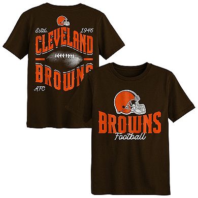 Toddler Outerstuff Brown Cleveland Browns Top Pick T-Shirt