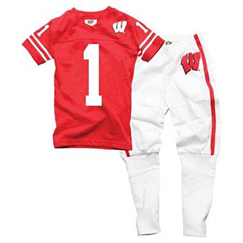 Preschool Wes & Willy Red Wisconsin Badgers Preschool Pajama Set