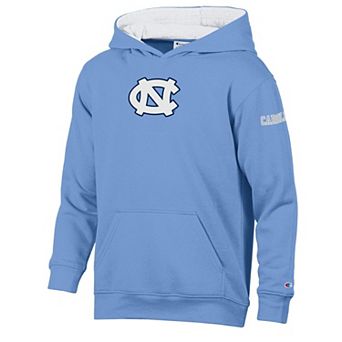 Youth Champion Carolina Blue North Carolina Tar Heels Fleece Hoodie