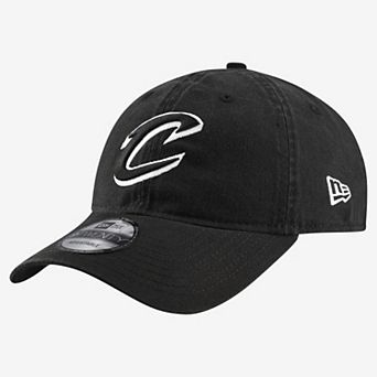 Men's New Era Black Cleveland Cavaliers 9TWENTY Adjustable Hat