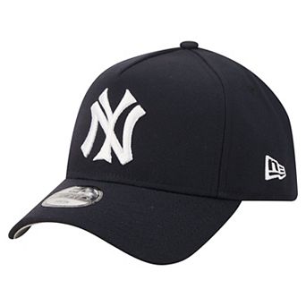 Youth New Era Navy New York Yankees Cooperstown Logo 9FORTY A-Frame Adjustable Hat