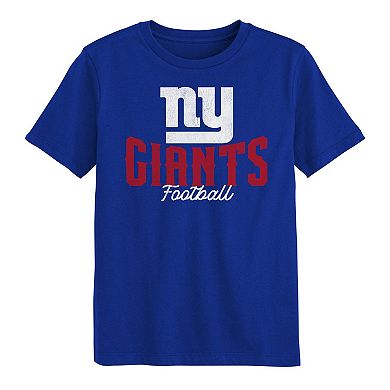 Toddler Outerstuff Royal New York Giants Top Pick T-Shirt
