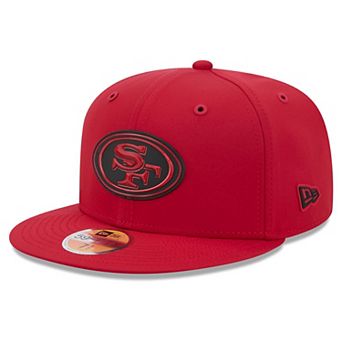 Men's New Era Scarlet San Francisco 49ers 2026 Sideline 59FIFTY Fitted Hat