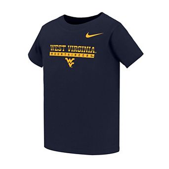 Toddler Nike Navy West Virginia Mountaineers Name Bar Legend Dri-FIT T-Shirt