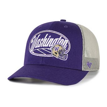 Unisex '47 Purple Washington Huskies Enfield Adjustable Trucker Hat