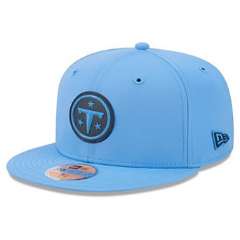 Men's New Era Light Blue Tennessee Titans 2026 Sideline 59FIFTY Fitted Hat
