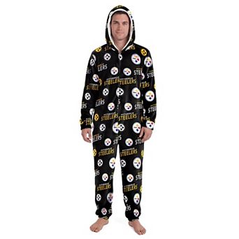 Unisex Concepts Sport Black Pittsburgh Steelers Sidekick Union Suit