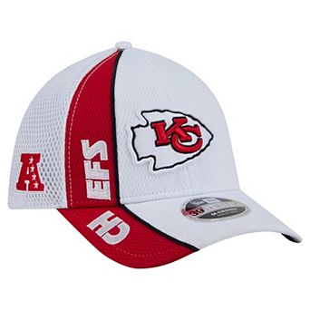 Men's New Era White/Red Kansas City Chiefs Dash 39THIRTY Flex Hat