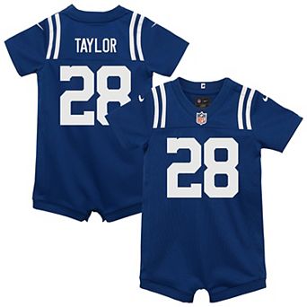 Newborn Nike Jonathan Taylor Royal Indianapolis Colts Romper Game Jersey