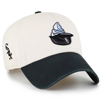 Men's '47 Natural Chicago White Sox Single Swirl Ice Cream Helmet 2.0 Clean Up Adjustable Hat