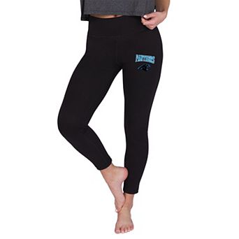 Women's Concepts Sport Black Carolina Panthers Sentry Knit Leggings