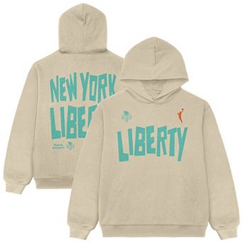 Unisex Playa Society Oatmeal New York Liberty Established Hoodie