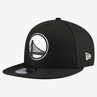 Men's New Era Black Golden State Warriors Team 9FIFTY Snapback Hat