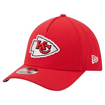 Men's New Era Red Kansas City Chiefs 39THIRTY M-Crown A-Frame Stretch Hat