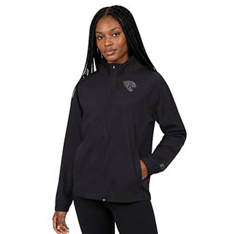Women's Starter Black Jacksonville Jaguars Athleisure Lightweight Full-Zip Jacket