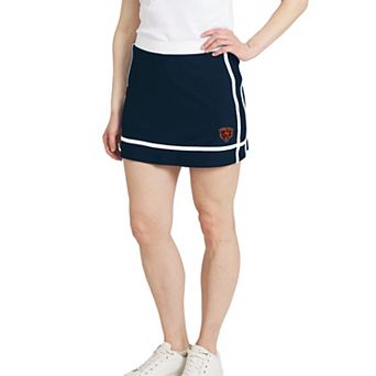 Women's WEAR by Erin Andrews Navy Chicago Bears Stripe Skort