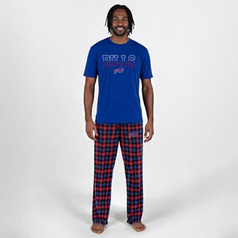 Men's Concepts Sport Royal Buffalo Bills Highland Sleep Set