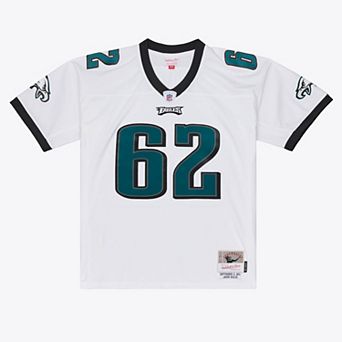 Men's Mitchell & Ness Jason Kelce White Philadelphia Eagles Big & Tall 2011 Legacy Replica Player Jersey