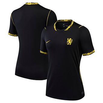 Women's Nike Black Chelsea 2026/27 Away Stadium Replica Jersey