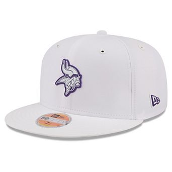 Men's New Era White Minnesota Vikings 2026 Sideline 59FIFTY Fitted Hat