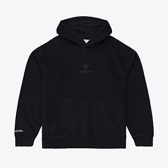 Men's Mitchell & Ness Black Minnesota Timberwolves Core Fleece Hoodie