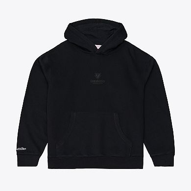 Men's Mitchell & Ness Black Minnesota Timberwolves Core Fleece Hoodie