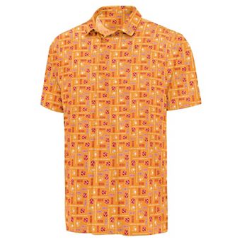 Men's Antigua Orange Tampa Bay Buccaneers Season Tickets Polo