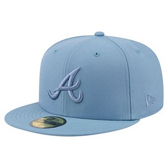 Men's New Era Blue Atlanta Braves Color Pack 59FIFTY Fitted Hat