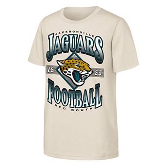 Youth Outerstuff Natural Jacksonville Jaguars NFL Of Days Past T-Shirt