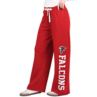 Women's Starter Red Atlanta Falcons Field Wide Leg Sweatpants
