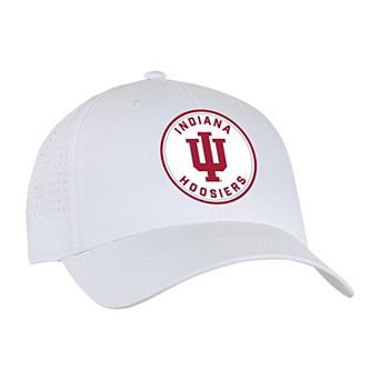 Unisex Ahead White Indiana Hoosiers Brezo Adjustable Hat