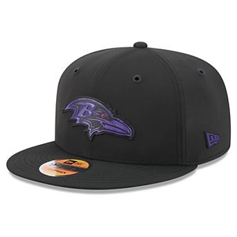 Men's New Era Black Baltimore Ravens 2026 Sideline 9FIFTY Snapback Hat