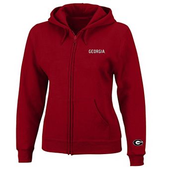 Women's Profile Red Georgia Bulldogs Plus Size Full-Zip Jacket
