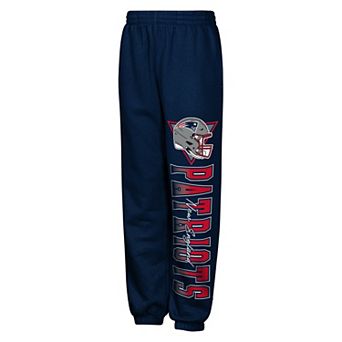 Youth Outerstuff Navy New England Patriots Run & Gun Sweatpants