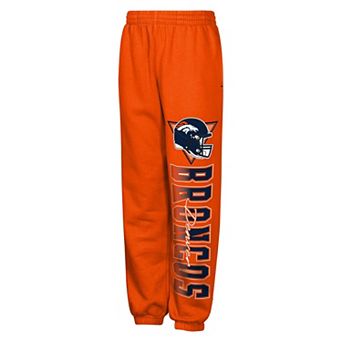 Youth Outerstuff Orange Denver Broncos Run & Gun Sweatpants